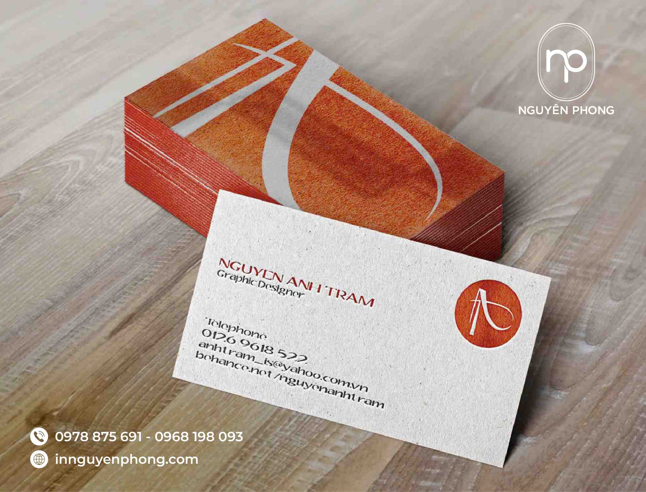 Mẫu thiết kế namecard cá nhân 